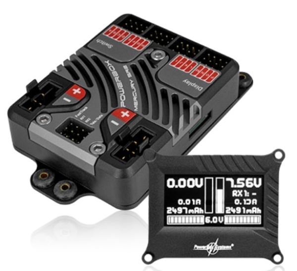 4130 PowerBox MERCURY SR2 Akkuweiche